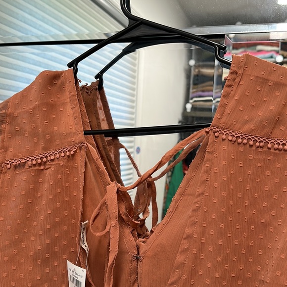 NWT Abercrombie & Fitch Small Bodysuit with Ties - Picture 4 of 7